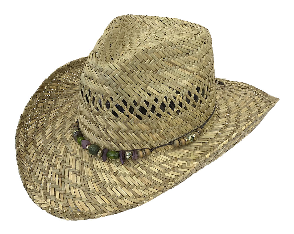 Full Saddle Ladies Lindu Western Hat - Straw Western Hats